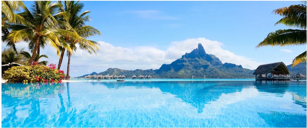 Kép - Bora-Bora, francia Polinézia (120x50 cm)