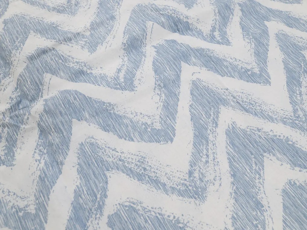Renforcé pamut ágyneműhuzat VLNKY kék Ágyneműhuzat mérete: 70 x 90 cm | 140 x 200 cm