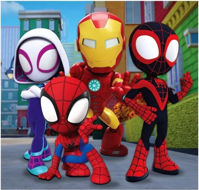 Pókember Spidey 3x48 db-os puzzle Clementoni