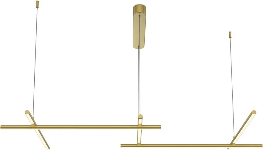 MAYTONI MOD278PL-L50G3K RADIANCE Modern Led Függesztett Lámpa Arany LED IP20
