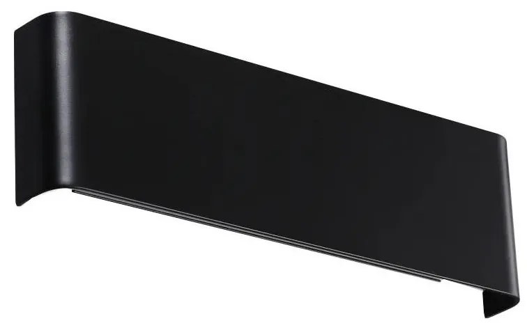 Ideal Lux - LED fali lámpa DELTA LED/10W/230V 3000K 30 cm CRI 90 fekete