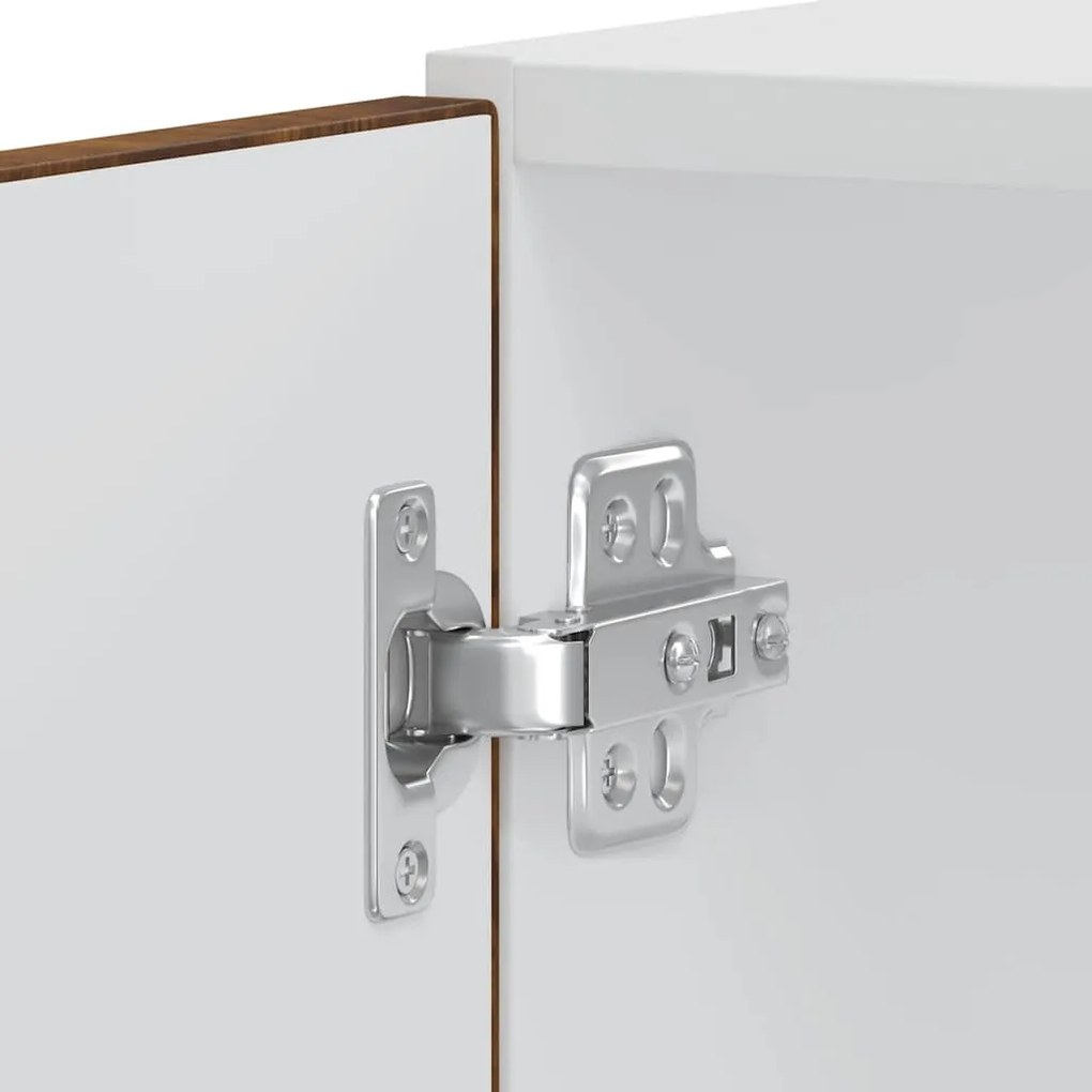 Lucca 2 db füstölt tölgy színű szerelt fa sütőszekrények