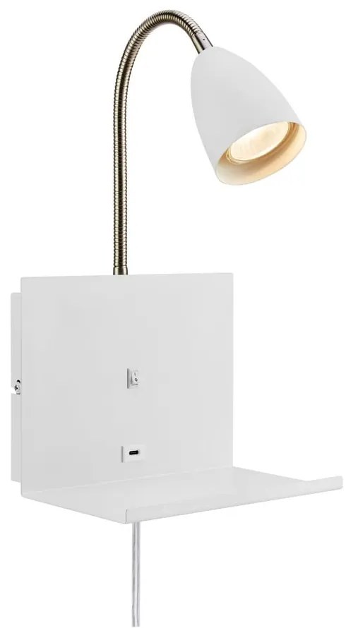 Fehér fali lámpa Cuarto – Markslöjd