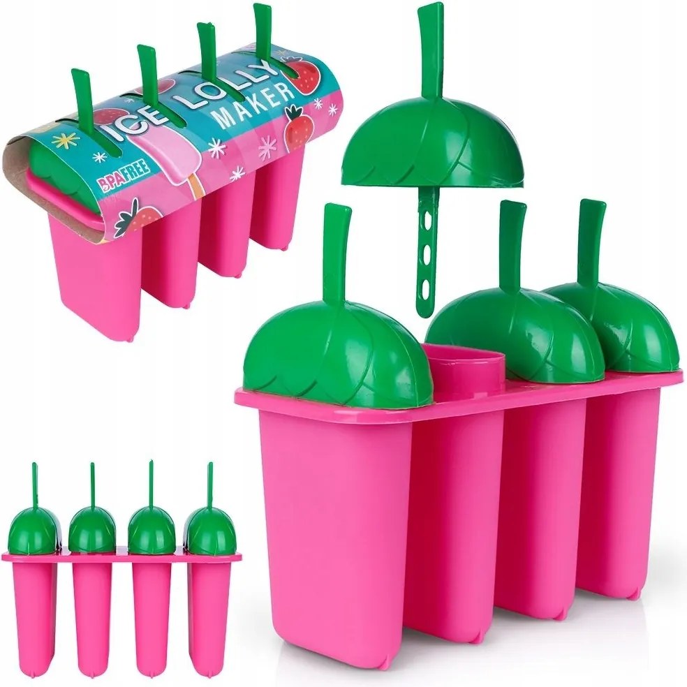 Jégkrémformák Pálcikán házi készítésű fagylalt forma krémes sorbet állvány
