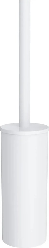 Álló Wc Kefe Fehér Matt Rozsdamentes Acél Omnires