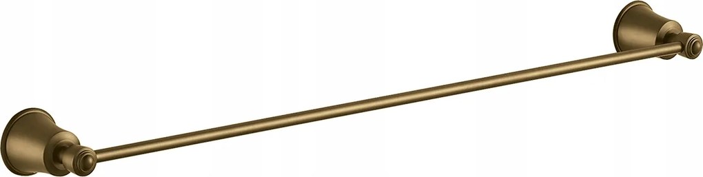 Törölközőtartó 65 CM Antik Bronz Sárgaréz