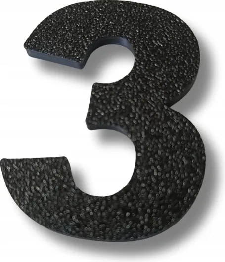 3 számjegy 3D házszám 20 cm épületszám házszám épületszám