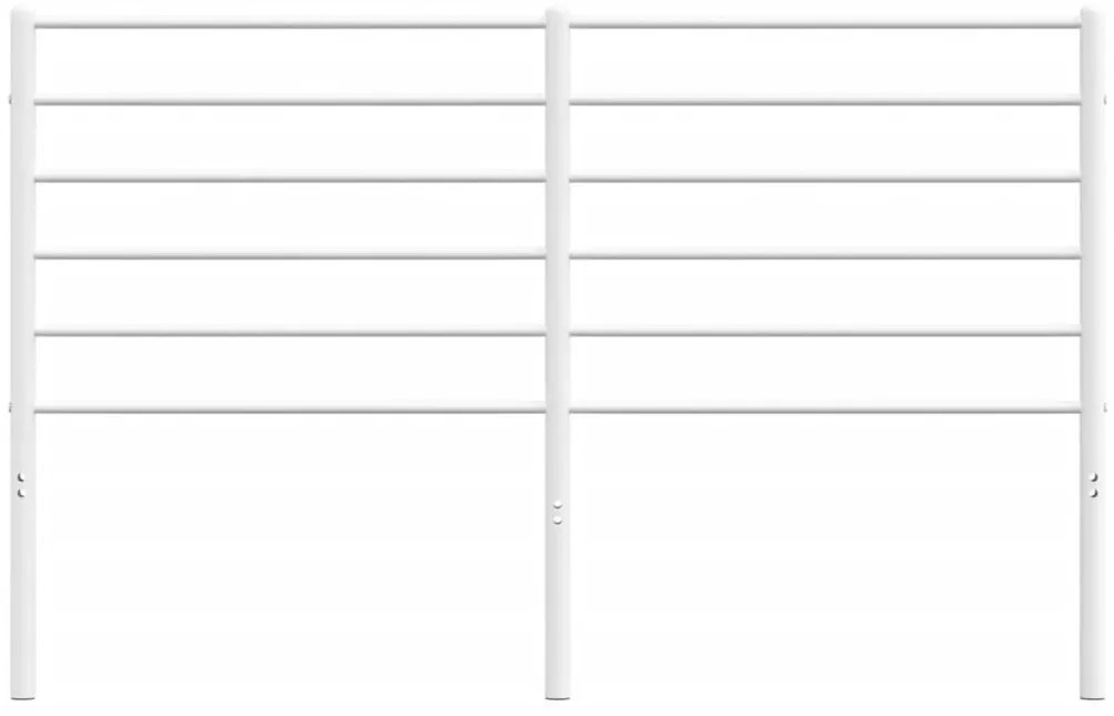 fehér fém fejtámla 120 cm