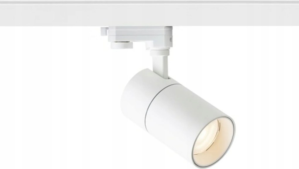 Szabályozható fényerejű Rendl Wish 20 DIMM Led lámpatest háromfázisú sínre, fehér