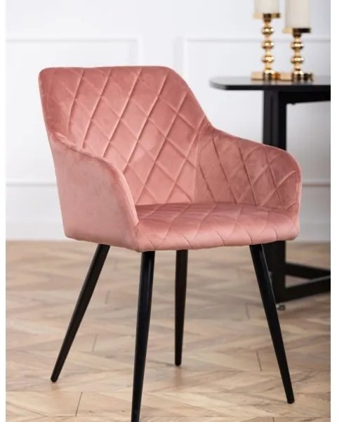 KÉSZLET 2x RICO étkezőszék rózsaszín