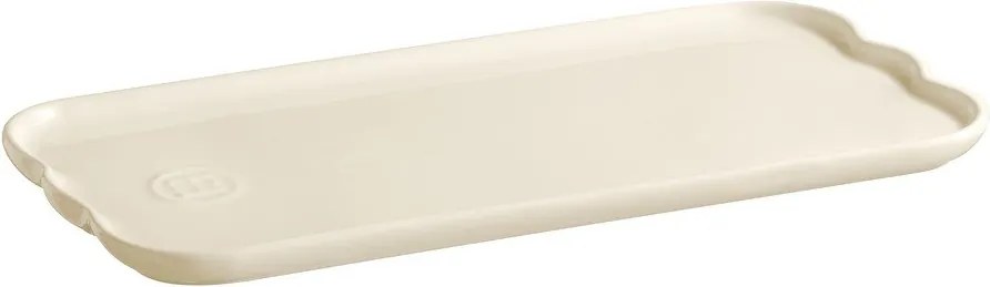 Krémszínű kerámia szervírozó tányér Madeleine – Emile Henry