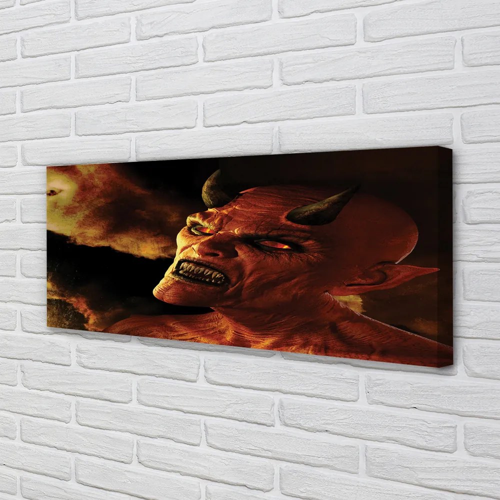 Canvas képek Ördög 100x50 cm