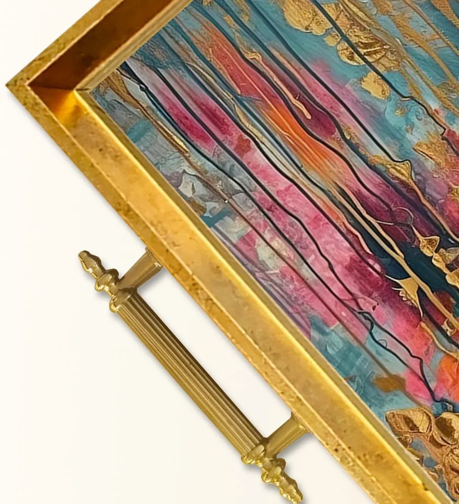 Üveg tálca, 38×24 cm – TPEA9769