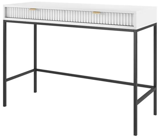 Kisasztal NOVA 77x104 cm fehér/fekete