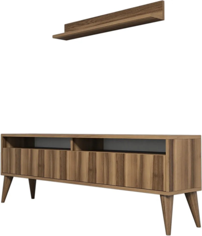 Best TV-állvány, dió, 150 cm – TR845HCT3085