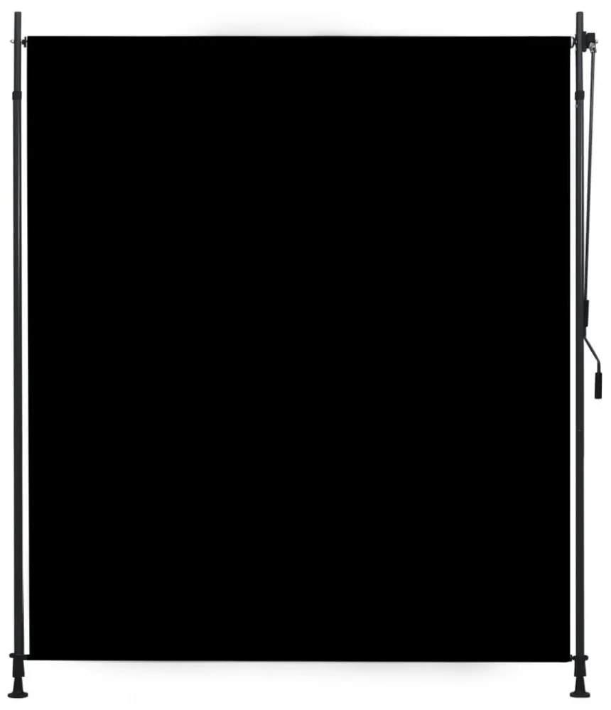 antracitszürke kültéri sötétítő roló 200 x 270 cm