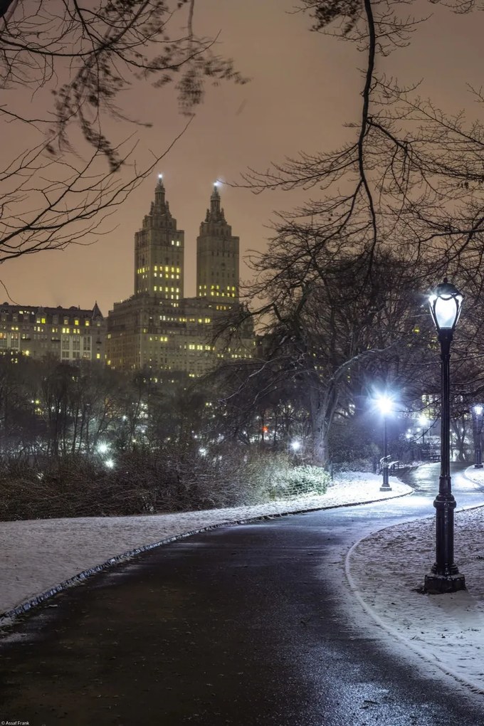 Poszter 30x45cm Ösvény a központi parkon át, Assaf Frank