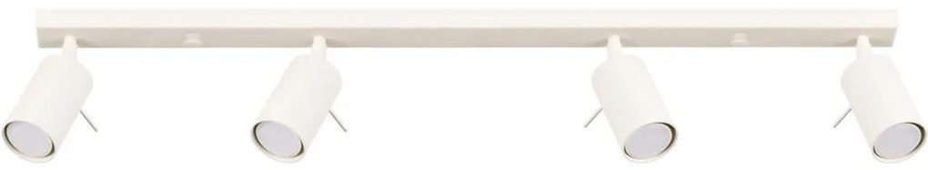 Sollux SL.1498 - Spotlámpa RING 4xGU10/10W/230V krémes