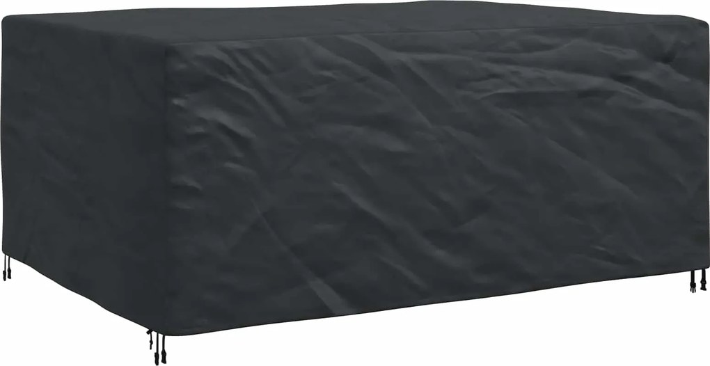 vidaXL Bútor takaró Egyszínű Fekete 240 x 160 x 100 cm 420D