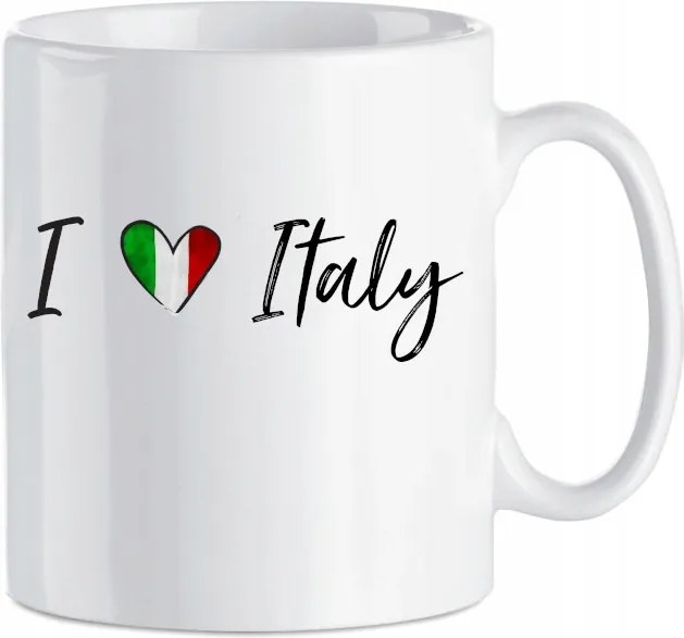 Bögre Ajándék Szeretem Olaszországot 330 ml