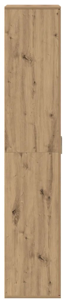 Artisan tölgy magas szekrény 70x35x180 cm Szerelt fa