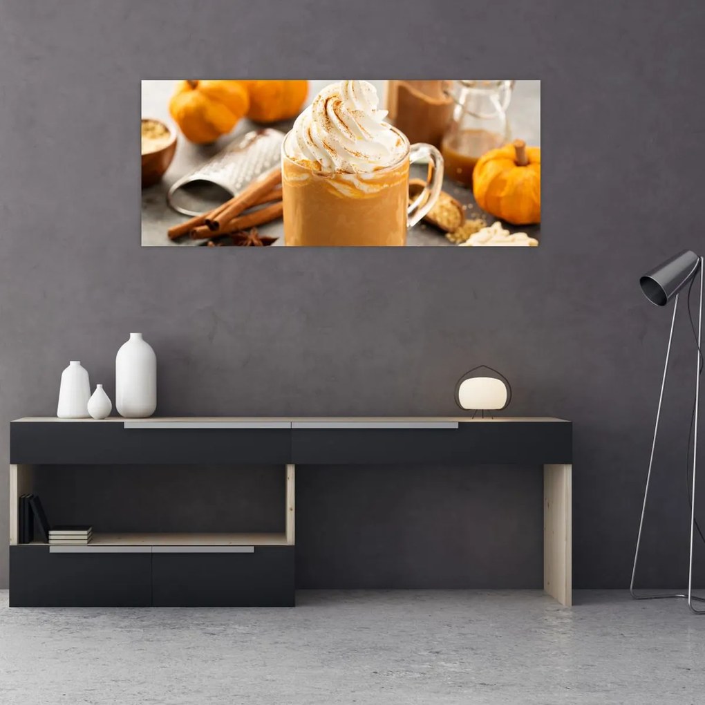 Kép - Tök latté (120x50 cm)