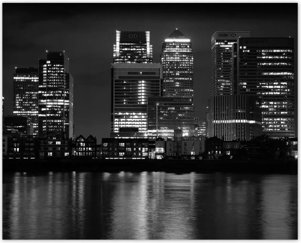 Poszterek 50x40 Black and White London
