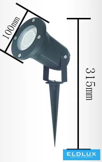 ELDLUX ES12-N Kültéri Növényvilágító Lámpa IP44