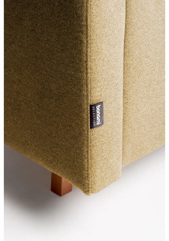 Sárga kinyitható kanapé Pop - Bonami Selection