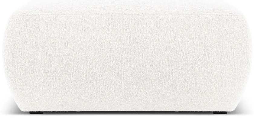 Fehér buklé puff Molino – Micadoni Home