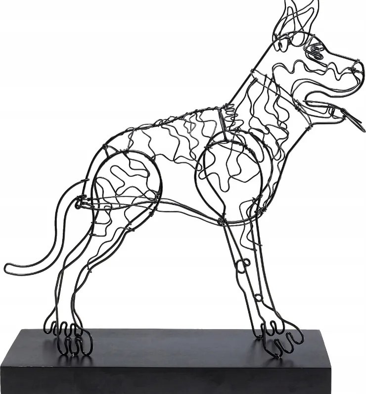 Dekoratív drót kutyáknak Kare Design 36cm