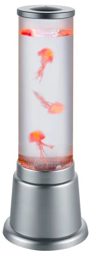 Ezüstszínű LED asztali lámpa (magasság 36 cm) Jelly – Trio