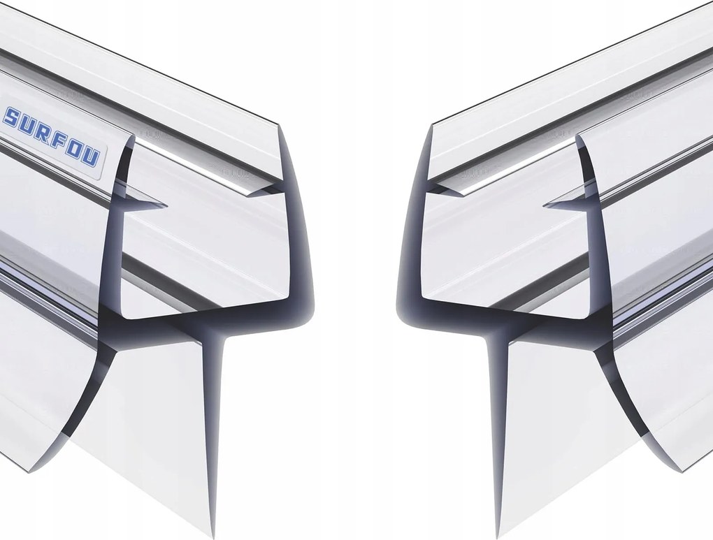 Surfou Zuhanyajtó tömítés 2 × 100 cm , 6-8 mm