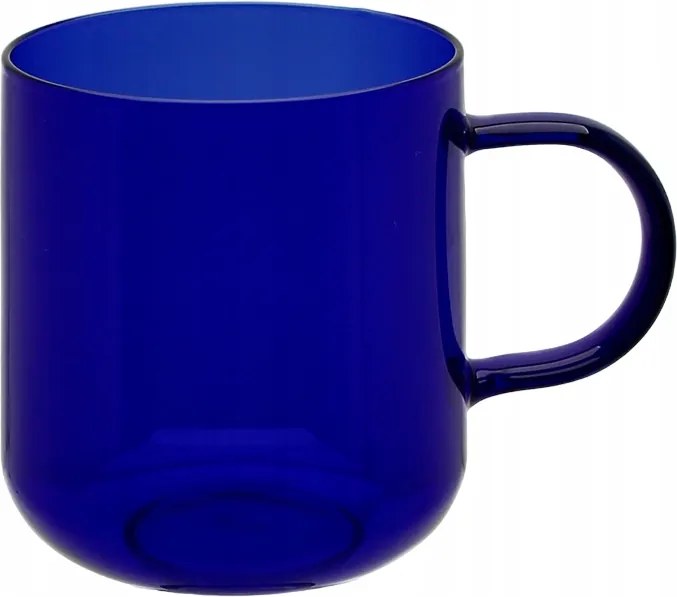 Üvegpohár Kávés És Teás Bögre 310 ml. 8,7 cm Sötétkék