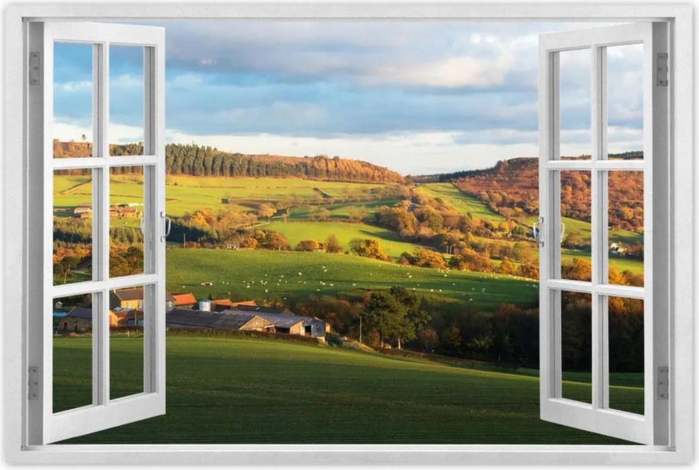 Poszterek 120x80 Hegyi völgy