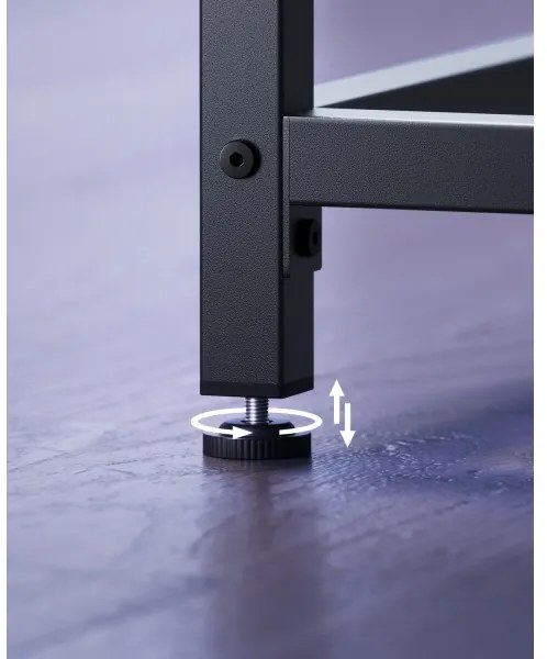 SOLEA fekete íróasztal