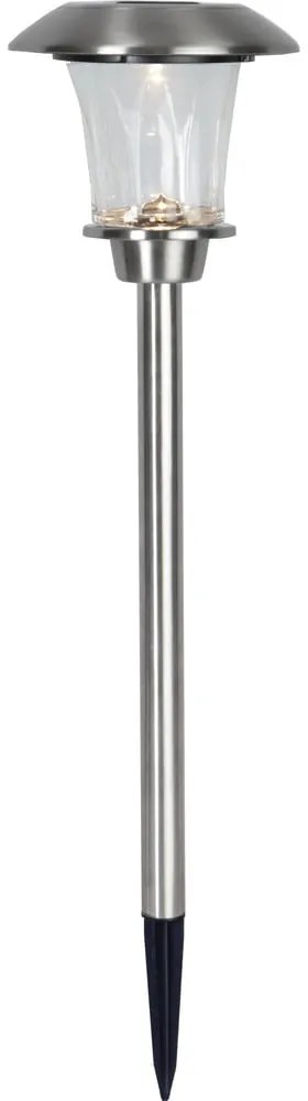 Granada ezüstszínű kerti LED lámpa - Star Trading