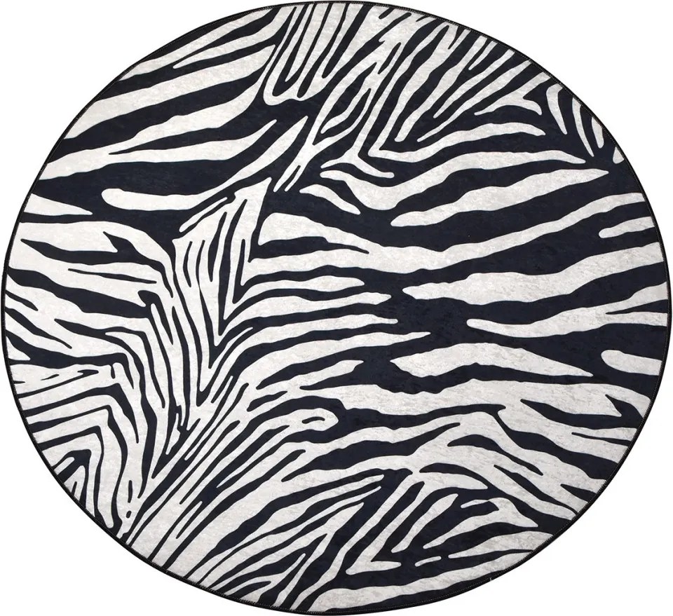 Zebra mintás szőnyeg