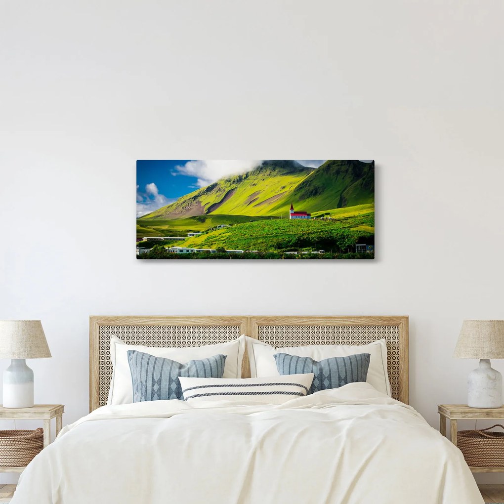 Hegyvidék képe (120x50 cm)