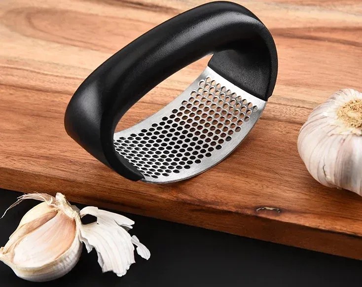 Zaparkorun Rozsdamentes acél fokhagymaprés