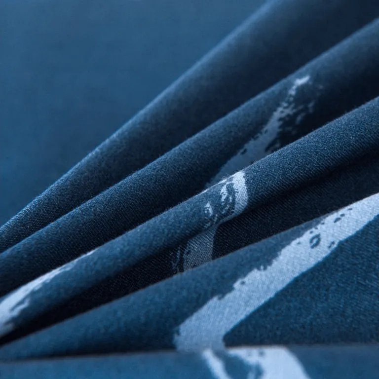 Mikroflanel ágyneműhuzat STARMISS sötétkék Ágyneműhuzat mérete: 2 db 70 x 90 cm | 200 x 220 cm