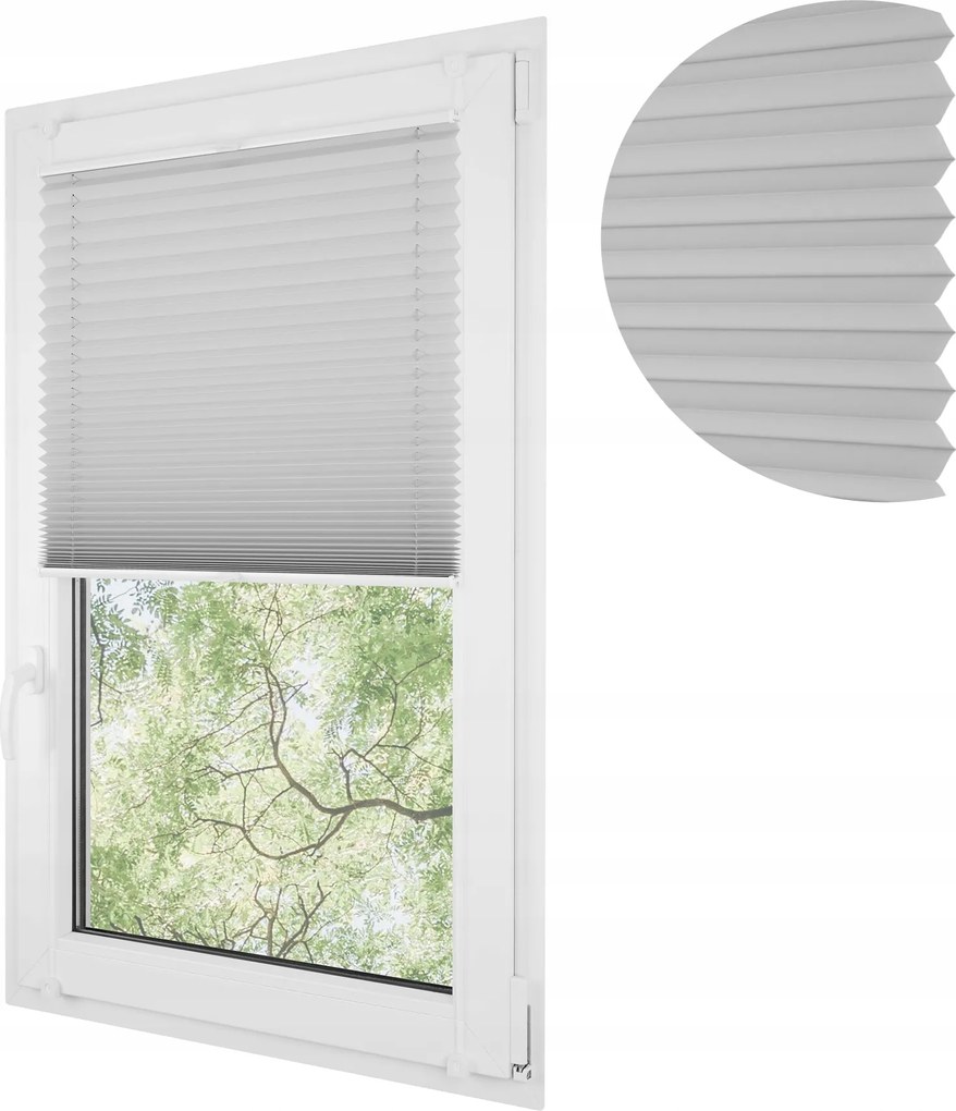 Hővédő roló non-invazív pliszé harmonika acél 65x150