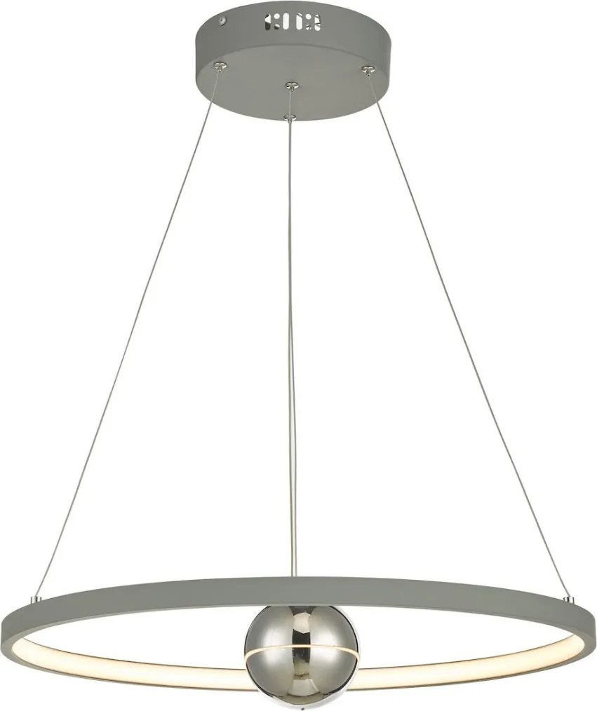 Dar Lighting MERCURY MER8639 Függőlámpa 1x28W/LED 2800K 1669LM