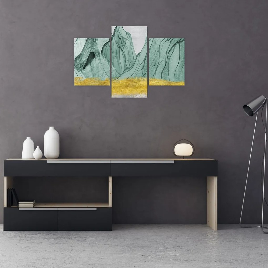 Kép - Smaragdhegység N⁰1 (90x60 cm)