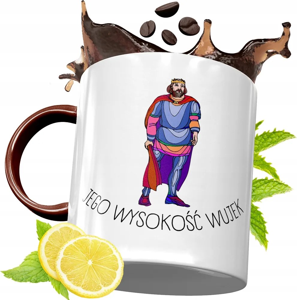 Bordó Bögre Bácsinak Születésnapi Ajándék fényképes nyomtatással