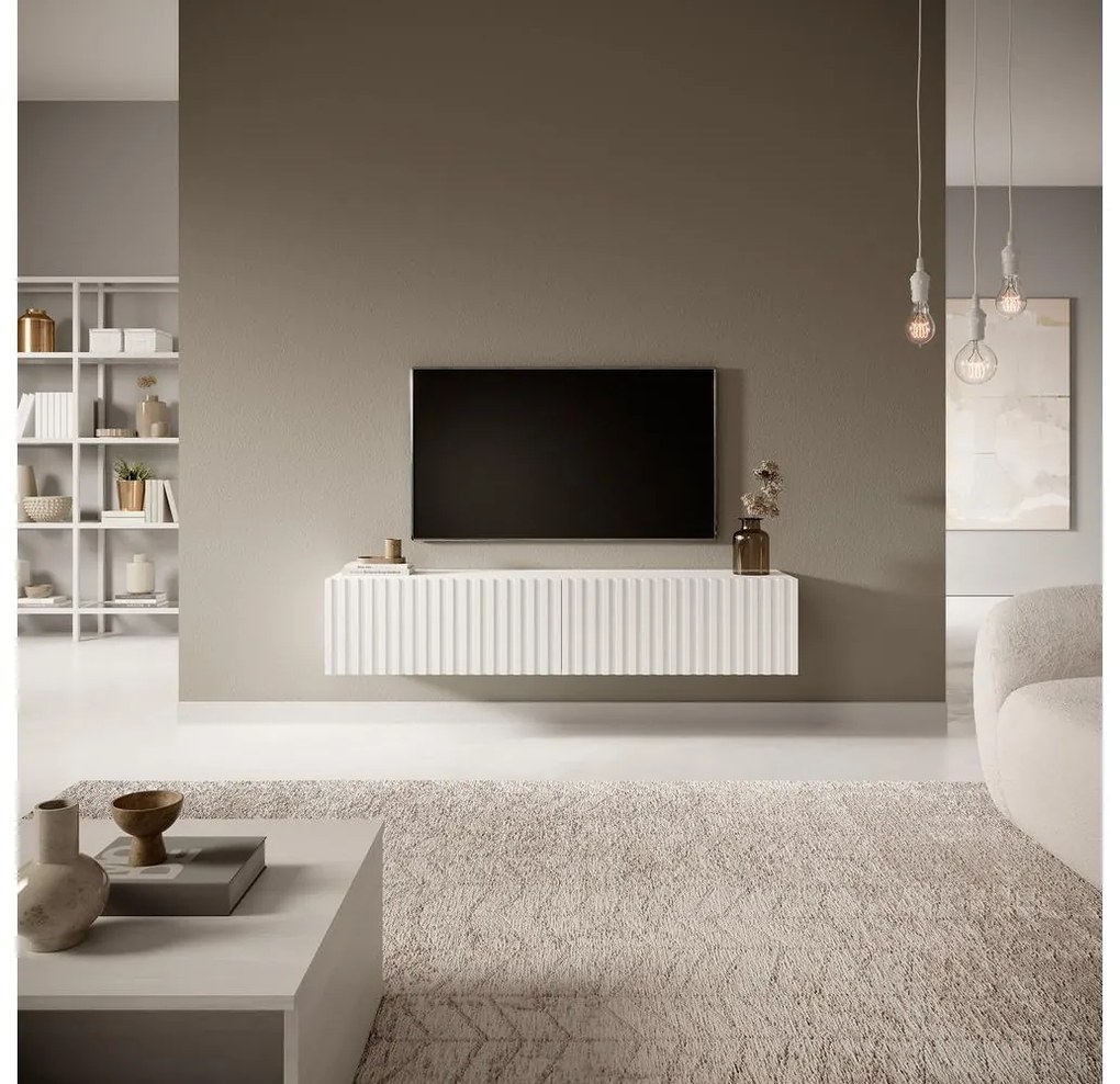 Tv szekrény/asztal Tenessie 138  (fehér). 1099050