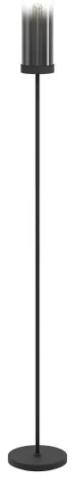 Eglo 44004 - Állólámpa TOOTHILL 1xE27/40W/230V fekete