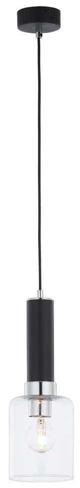 Jupiter 1867 - TU1 - Csillár zsinóron TULUZA 1xE27/60W/230V ezüst