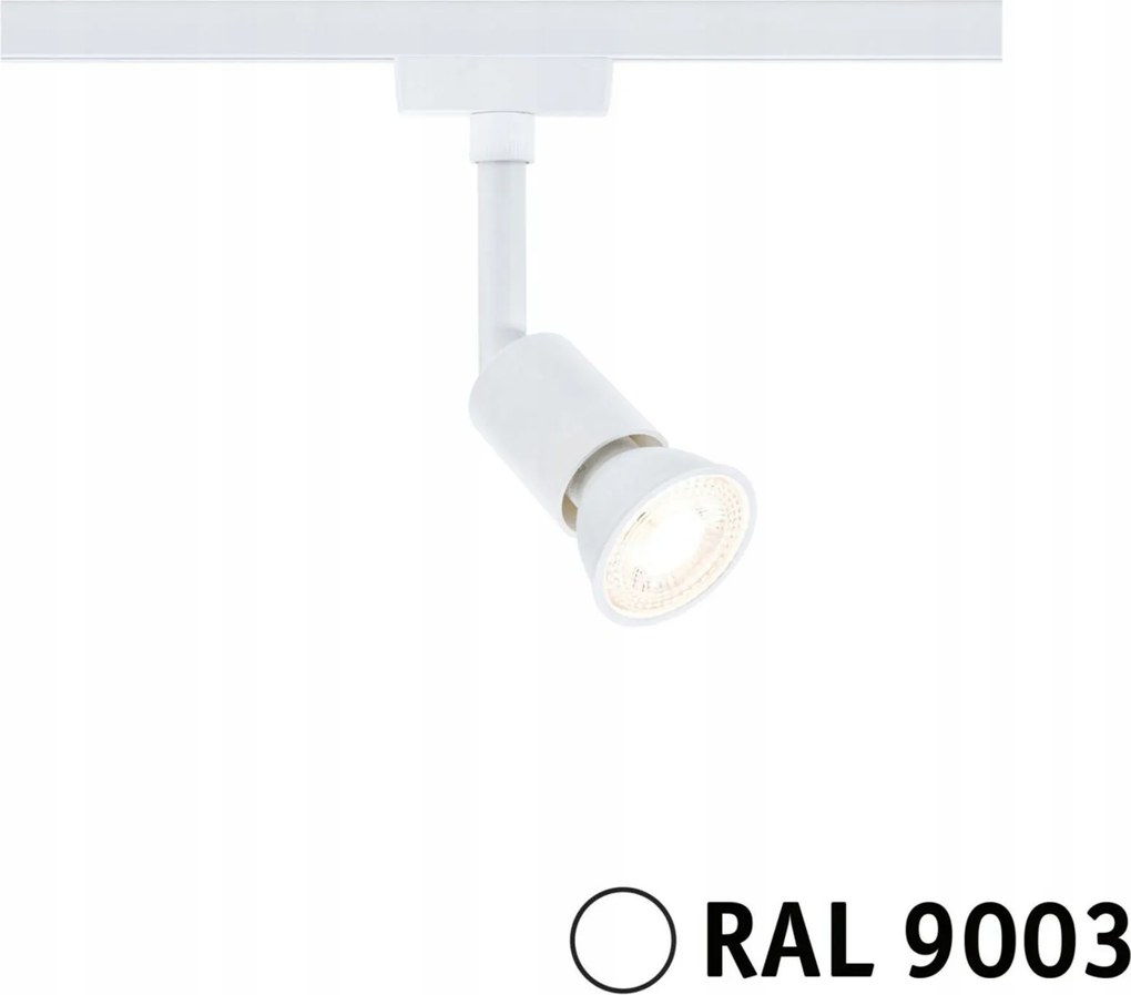 Paulmann URail Led szalagfényszóró Salt GU10, max. 10W, 230V, fehér