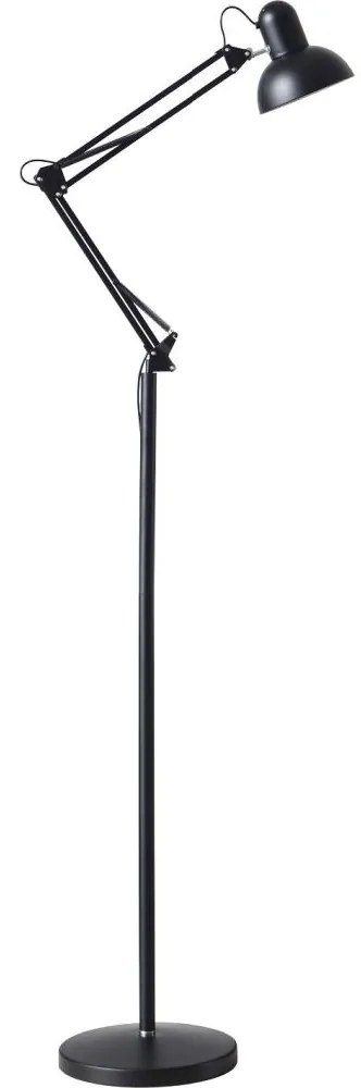Kobi Rugalmas állólámpa AURIQ 1xE27/60W/230V 184 cm fekete KB0462